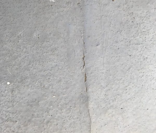 千葉県市原市　屋根塗装・防水工事　現場調査　モニエル瓦　釘の浮き　ベランダのひび割れ (2)