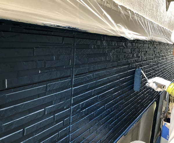 千葉県市原市　外壁塗装・屋根塗装　ローラー工法と吹き付け工法の違い　日本ペイントラジカル制御型塗料　パーフェクトトップ (2)