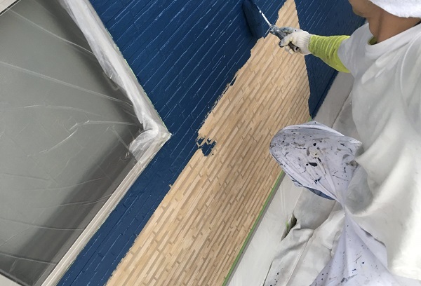 千葉県市原市　外壁塗装・屋根塗装　ローラー工法と吹き付け工法の違い　日本ペイントラジカル制御型塗料　パーフェクトトップ (3)